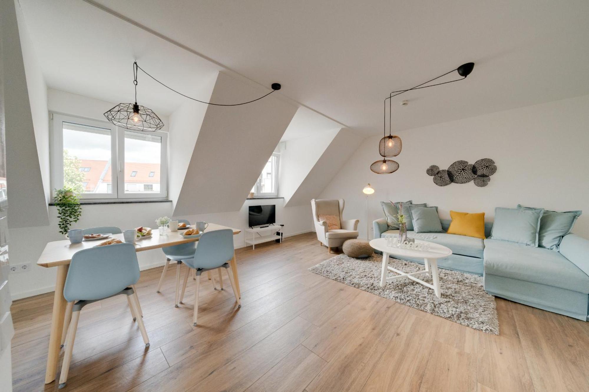 Neu-Luxus Apartment-Zentral In Altstadt-65-80Qm Augsburg Exterior photo